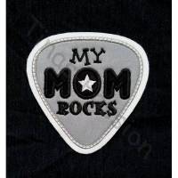 Applikation Aufnäher "My Mom rocks" Bild 1