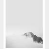 LANDSKAP NO. 27 | Landschaft Poster | Schwarz weiß Poster |  Wandbild Deko | Kunstdruck Geschenk | skandinavisches Design | minimalistisch Bild 2