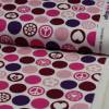 20,00EUR/m Jersey "Dots of Hope" von Lycklig Design in pink/lila Bild 2