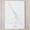 BINZ Poster Map | Kunstdruck | hochwertiger Print | Binz | Stadtplan | skandinavisches Design Binz Insel Rügen Karte Bild 3