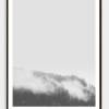 LANDSKAP NO. 25 | Landschaft Poster | Schwarz weiß Poster |  Wandbild Deko | Kunstdruck Geschenk | skandinavisches Design | minimalistisch Bild 3