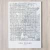 LAS VEGAS Poster Map | Kunstdruck | hochwertiger Print | Las Vegas | Stadtplan | skandinavisches Design Las Vegas Karte Bild 3