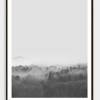 LANDSKAP NO. 21 | Landschaft Poster | Schwarz weiß Poster |  Wandbild Deko | Kunstdruck Geschenk | skandinavisches Design | minimalistisch Bild 3