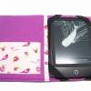 aufklappbare eBook Reader eReader Tablet Hülle Rosenvogel rosa, Maßanfertigung bis max. 8,0 Zoll, z.B. für Tolino Shine 3 Tolino Vision 4HD Bild 2