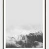 LANDSKAP NO. 9 | Landschaft Poster | Schwarz weiß Poster |  Wandbild Deko | Kunstdruck Geschenk | skandinavisches Design | minimalistisch Bild 3