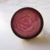 Cabochon Ring mit roter Rose "Carmen" bronzefarben verschnörkelt Antik Look Geschenkidee Bild 3