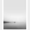 LANDSKAP NO. 7 | Landschaft Poster | Schwarz weiß Poster |  Wandbild Deko | Kunstdruck Geschenk | skandinavisches Design | minimalistisch Bild 2