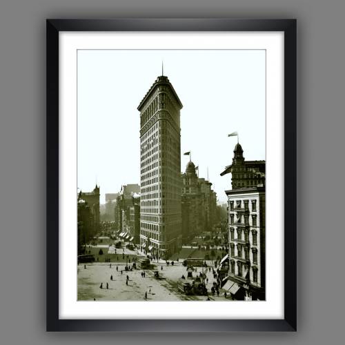 Hochwertig Gerahmter Kunstdruck 40x55cm Poster Mit