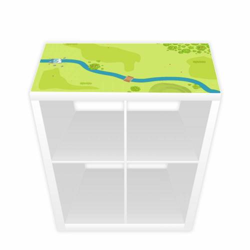 Spielfolie für KALLAX/ EXPEDIT Regal Wald & Wiese