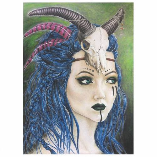 Postkarte „Tribal Fairy“ | Künstlerpostkarte