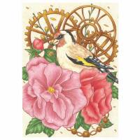 Maxi Postkarte „Steambird“  | Künstlerpostkarte Bild 1