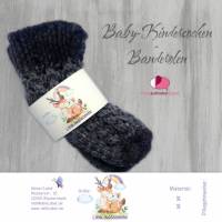 6 Baby - Sockenbanderolen: Lieblingssocken - Hirsch lila - personalisierbar | mit transparente Klebepunkte Bild 1