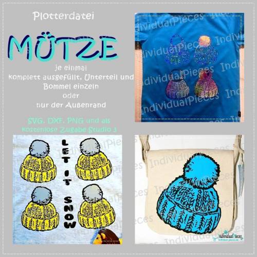 Plotterdatei Mütze