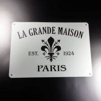 Schablone La Grande Maison Paris Vintage - BS62 Bild 1