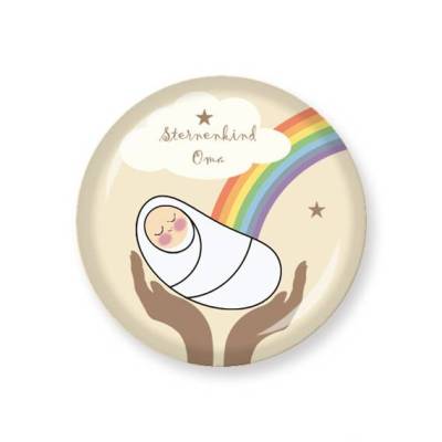 Button „Sternenkindoma“ 3,7 cm 