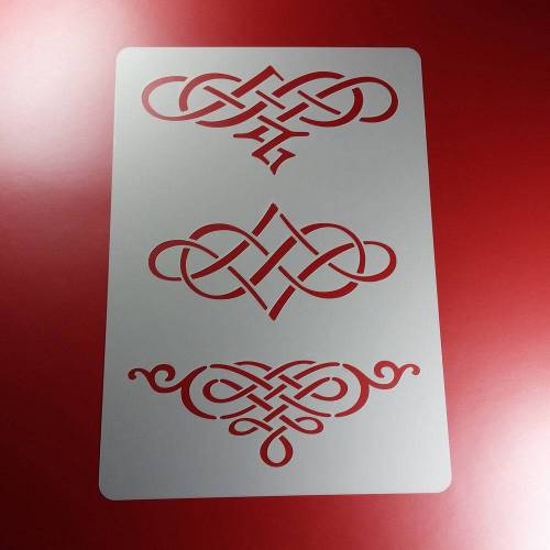 Schablone Typografie Renaissance Manier - BS43