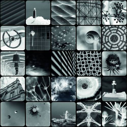 Geschenkpapier "Black and White No1"