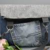 Eine Arletta Bag aus Jeans und LUXO,  Schnittmuster von Blau Bunt – Lexa Lou alias Lucinda Patko Bild 8