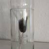 Blumentopf, Hydrotopf aus Glas , Übertopf, Flasche-Upcycling, Geschenk, Kräuter-Topf, Glas-Topf Bild 3