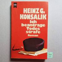 Taschenbuch H.G.Konsalik, Ich beantrage Todesstrafe, Roman, Erscheinungsjahr 1960 Bild 1