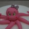Tortenaufleger Fondant ,Geburtstag Tortendeko Krake Tintenfisch Octopus Bild 7
