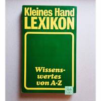 Vintage Buch kleines Handlexikon Wissenswertes von A-Z, Verlag Buch und Wissen, 1980, Heinz Peter, Bild 1