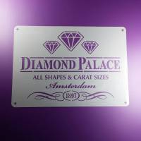 Schablone Diamond Palace Shabby Amsterdam - BS48 Bild 1
