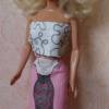 Barbie-Kleidung, Barbie-Rock, Rock für Barbiepuppe, Motivstoff Bild 2