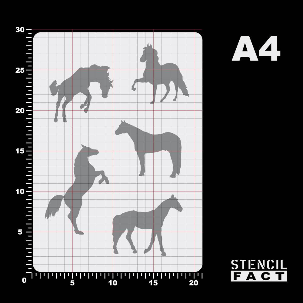 Stempel « PFERD APPALOOSA » Adressenstempel Motiv Tiere Pferde Reiter Reiten 