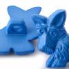 Prym Kunststoffknöpfe mit Öse Hund hellblau 4 Stk. Bild 2