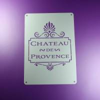 Schablone Chateau de Provence Rahmen - BS06 Bild 1