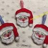 Die besondere Geschenkidee "  Weihnachtsmann - Baumler "  ITH / Stickdatei, bitte Format auswählen Bild 3