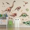 167 Wandtattoo Dinosaurier T-Rex, Triceratops, Stegosaurus - in 6 Größen - Kinderzimmer Wanddeko Wandbild Junge Bild 3