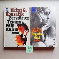 Taschenbuch H.G.Konsalik, Entmündigt, Zerstörter Traum vom Rum, Roman, Erscheinungsjahr 1963 Bild 1