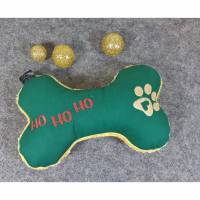 Weihnachts - Kuschelknochen für Hunde " Pfote " Bild 1
