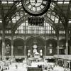 New York, Uhr Penn Station, Kunstdruck gerahmt 39 x 54 cm, gerahmte  Bilder, Vintage Style, Schwarz weiß Fotografie, Architektur, Bahnhof Bild 3