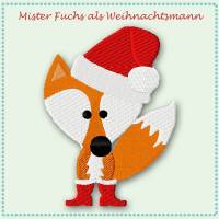 1 x Stickdatei / Vollstick *Mister Fuchs feiert Weihnachten* by Cherry Picking Bild 1