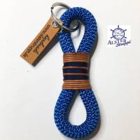 Schlüsselanhänger dunkelblau mittelblau von AlsterStruppi Bild 1