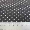 Jersey Baumwoll Jersey Verena Punkte  Dots Tupfen 3 mm dunkelgrau - weiß, Oeko-Tex Standard 100(1m/13,-€) Bild 3