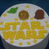 Tortenaufleger Fondant Geburtstag Tortendeko Star Wars  Yoda Lichtschwerter Bild 5