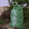 Säckchen Sack Beutel Tasche Täschchen Geschenkverpackung mit Schleife Kordel grün Batik handgefärbt für Gutschein Schmuck Geld Geschenke Bild 2