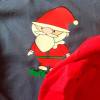 Weihnachtsmann Plottervorlage Christmas Buddies Einzeldatei Bild 2
