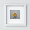 Baum, Sonne und Kraniche, texturierter Kunstdruck mit grauem Vintage-Hintergrund in 3 Größen // 13 x 13 cm, 20 x 20 cm, 30 x 30 cm Bild 5