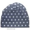 Babyset Mütze und Halstuch mit Sternen auf grau Bild 2