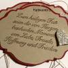 Weihnachten: Vintage Geschenkeanhänger "Zum heiligen Feste seien dir von Herzen ..." Bild 3