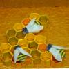 Rettet die Bienen // Minibild 10 x 10 cm zum Aufstellen oder Hängen Bild 2