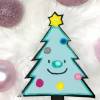 Weihnachtsbaum Tannenbaum Applikationsvorlage Christmas Buddies Einzeldatei Bild 10
