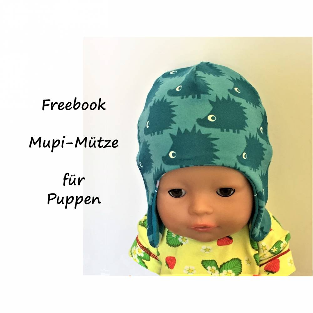 Freebook Mupi-Mütze Puppen Bild 1