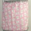 XL Turnbeutel / Rucksack /Gym Bag  in rosa und grau mit weißen Kätzchen B32cm x H 44cm x T10cm Bild 3