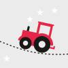 Kinderbordüre: Bunte Autos mit Sternchen - optional selbstklebend - 15 cm Höhe Bild 7